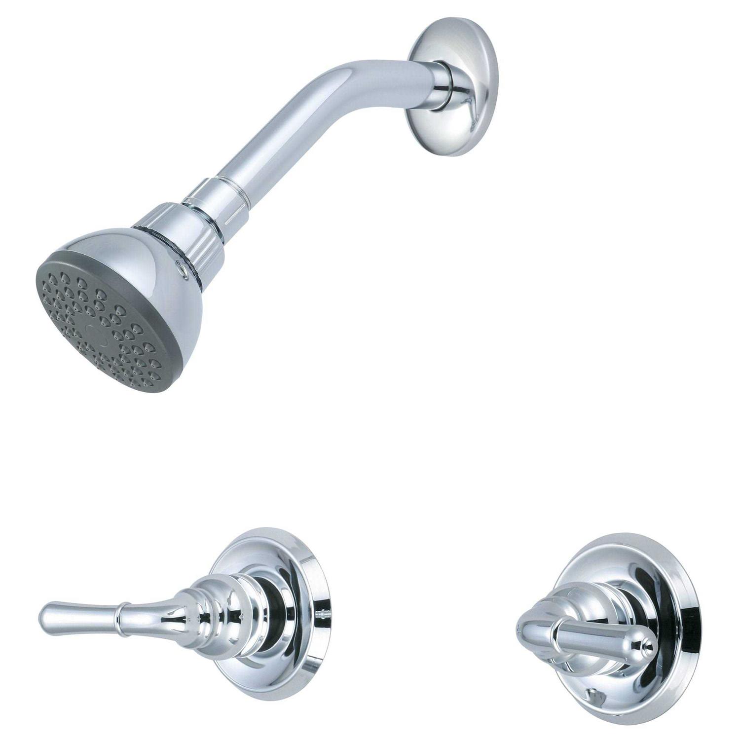Olympia Faucets P-1232-BN Two Handle Shower Set - Cheap Fitting