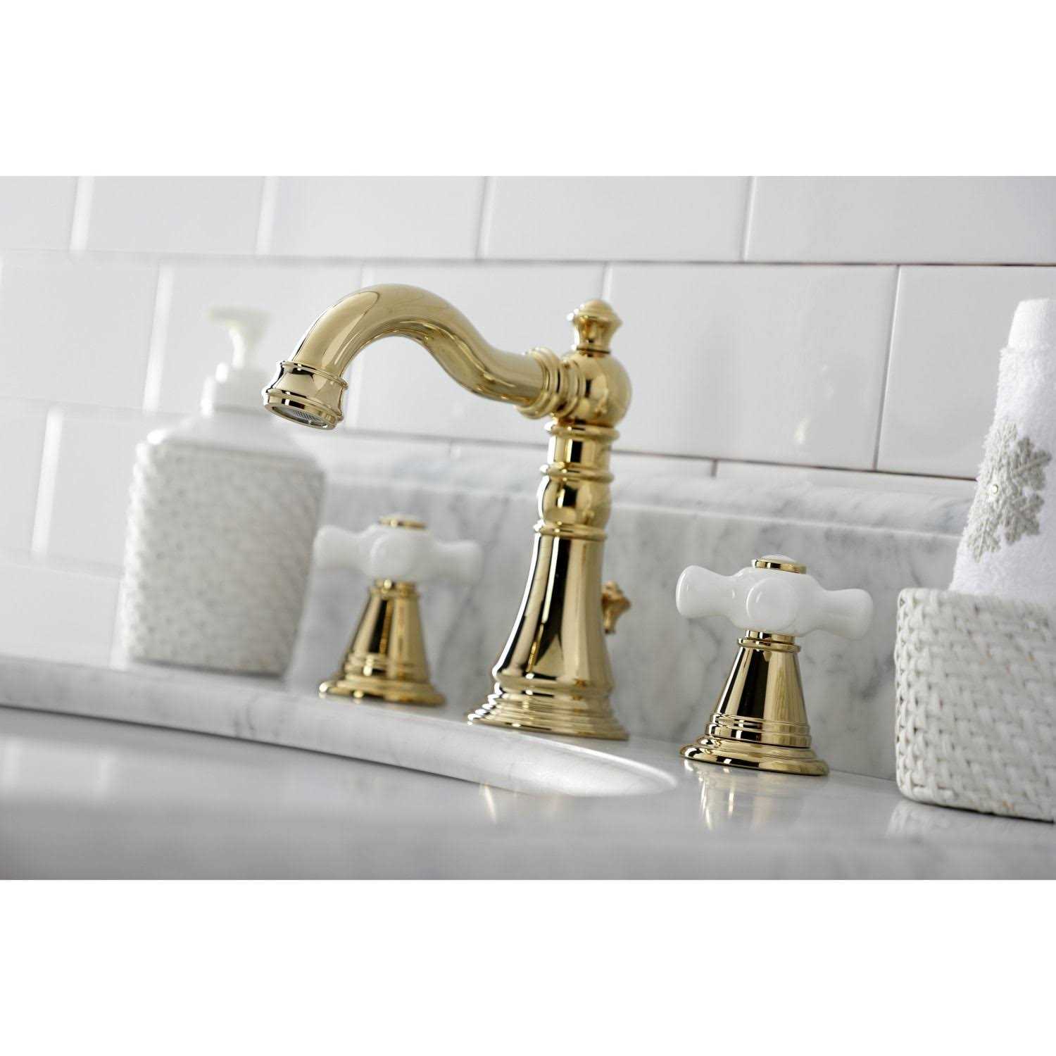 Fauceture American Classic Widespread Bathroom Faucet FSC - Cheap Fitting