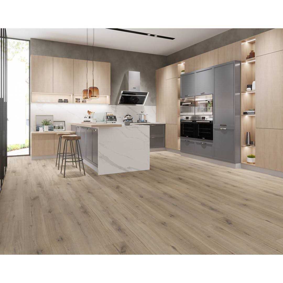 Zephyr 7” Thick 9” W x 60” L Wood Look Vinyl Plank Montserrat - Cheap Fitting