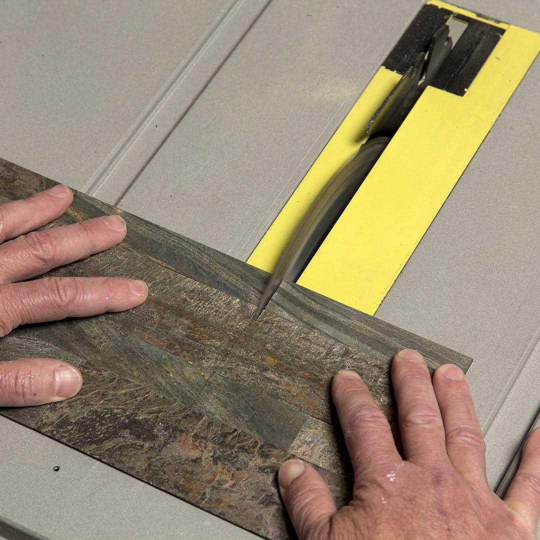 Aspect Peel and Stick Stone Overlay Kitchen Backsplash - Cheap Fitting