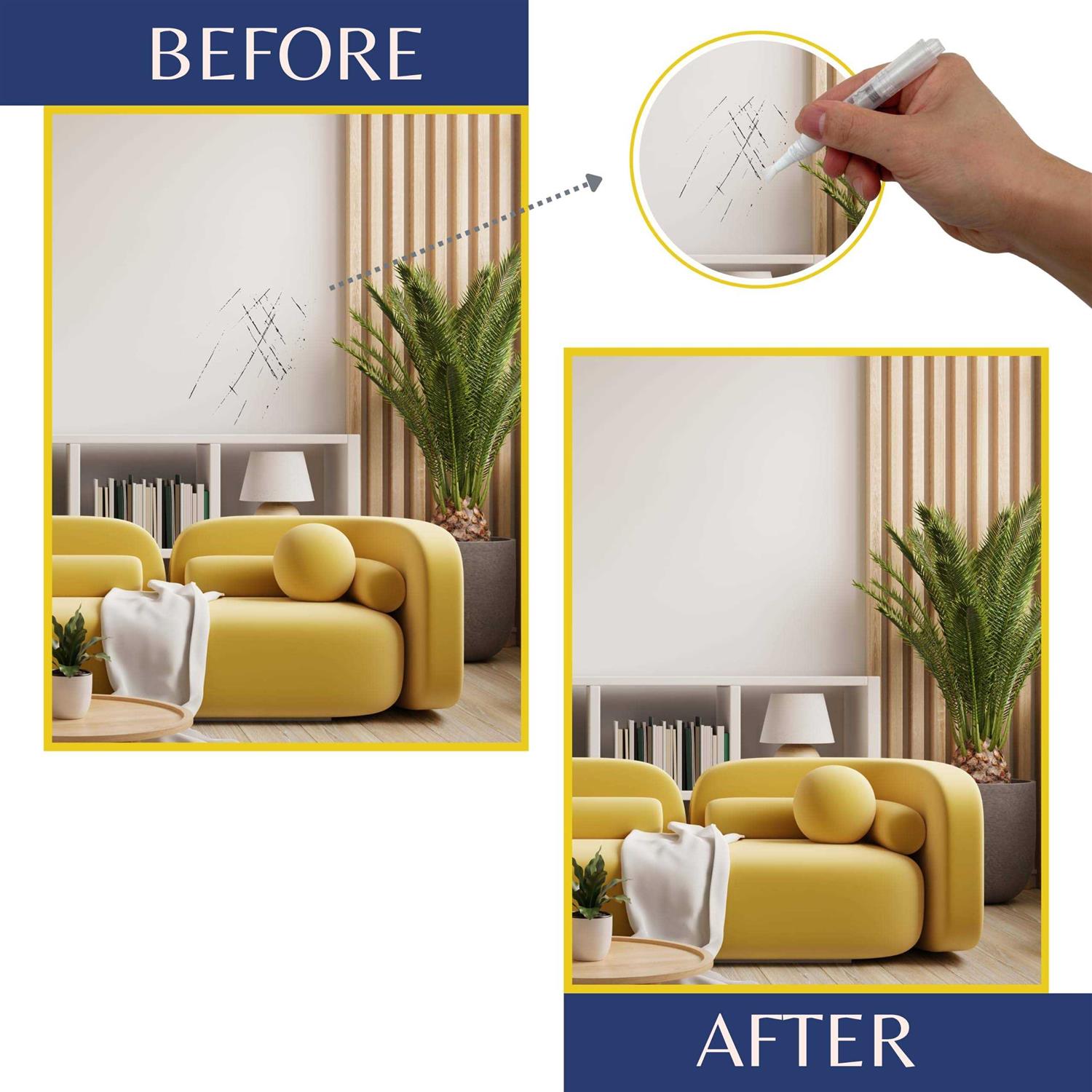 Touch Up Paint Pen for Walls Trims Ceiling Drywall Furniture - Cheap Fitting