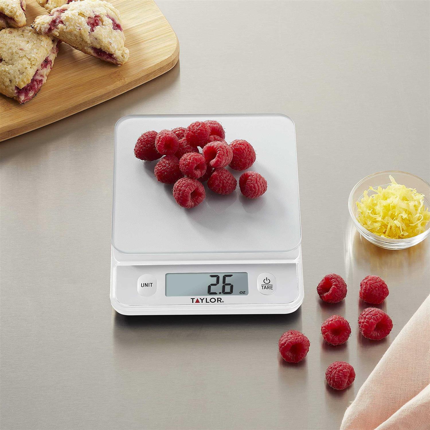 Taylor Glass Top Food Scale - Cheap Fitting