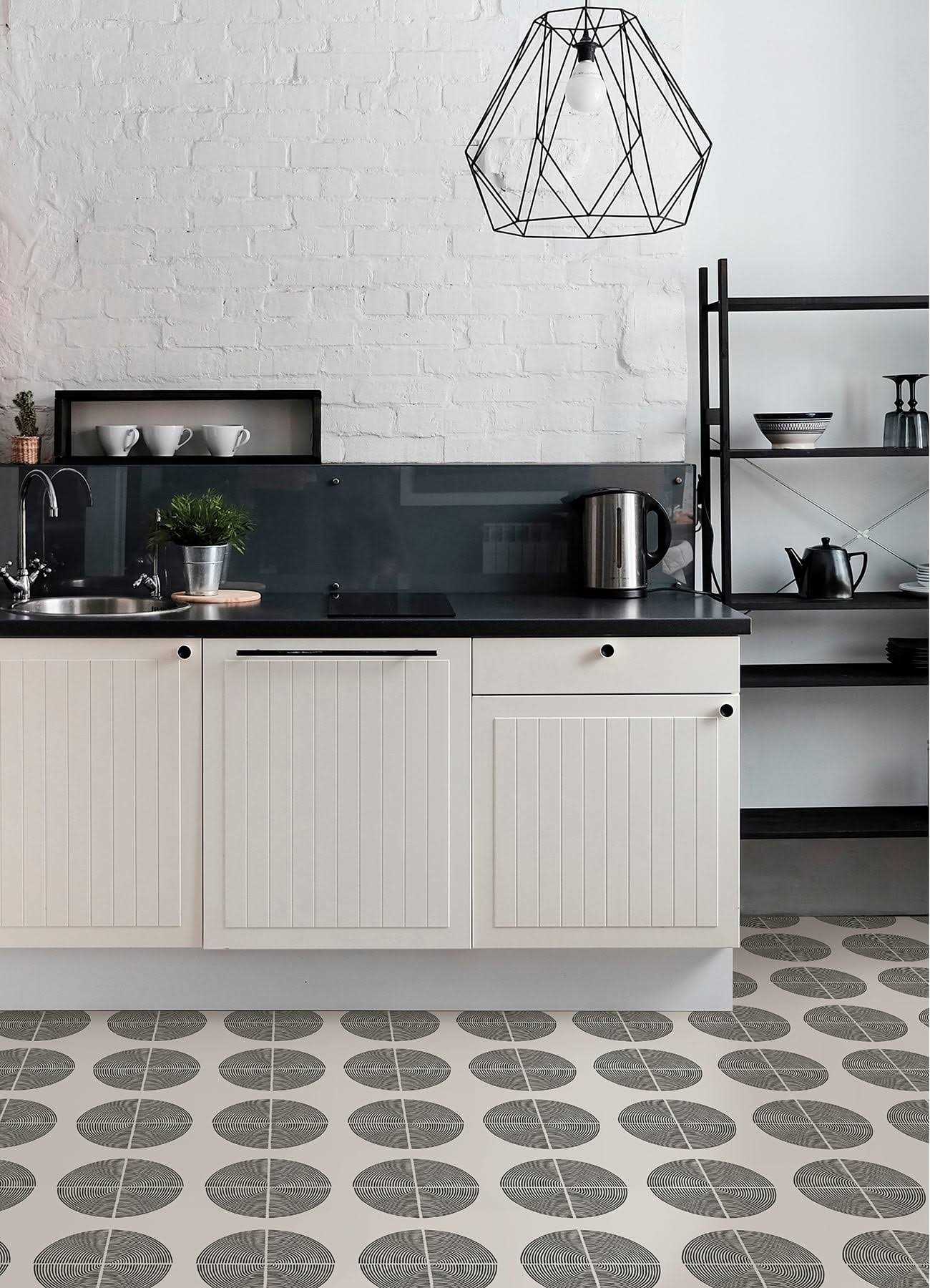 FloorPops Luminary Peel & Stick Floor Tiles - Cheap Fitting