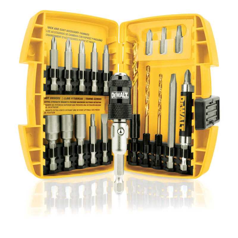 Dewalt DW2503 20-Piece Rapid Load Set - Cheap Fitting