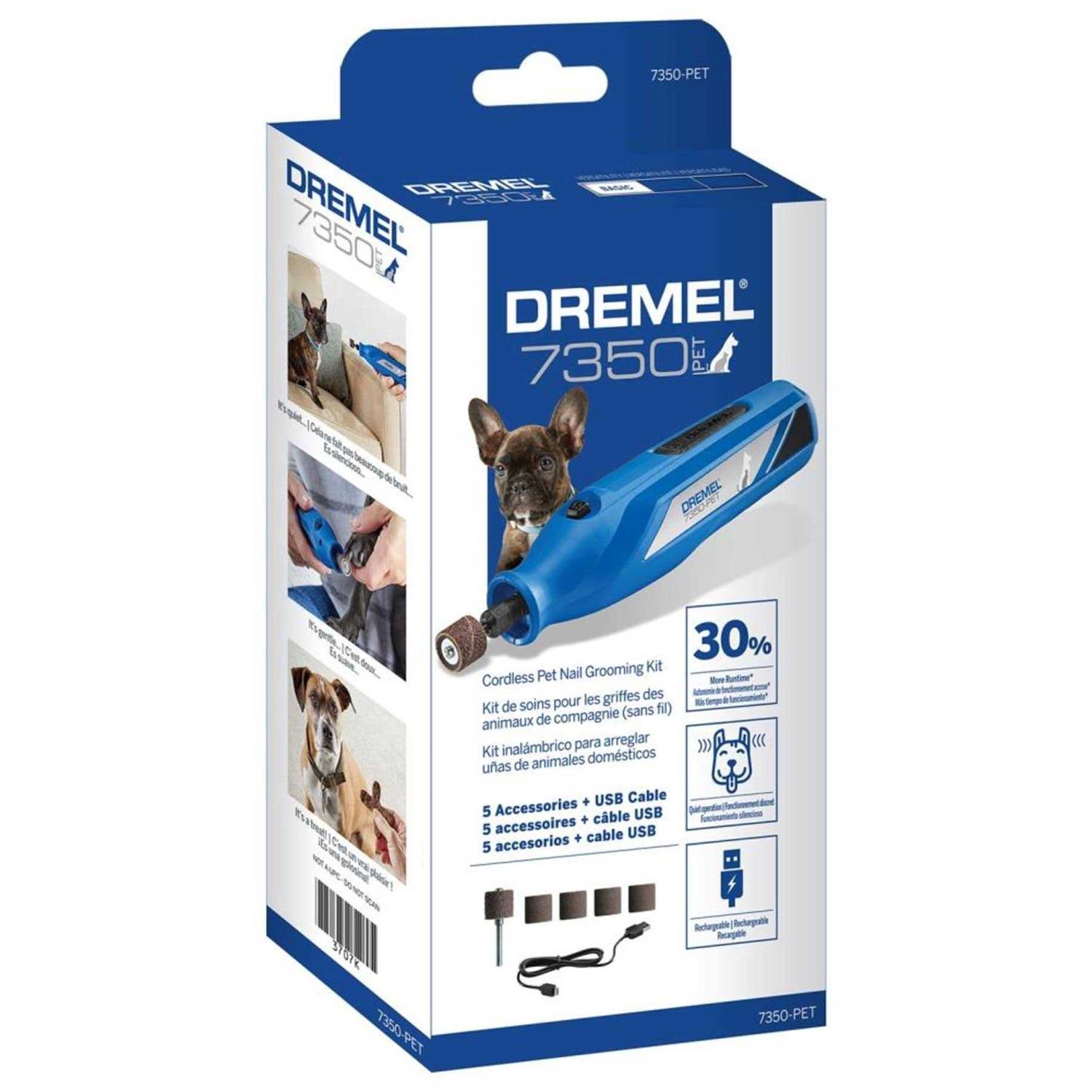 Dremel 4V Pet Grooming Cordless Rotary Tool Kit 7350-PET - Cheap Fitting