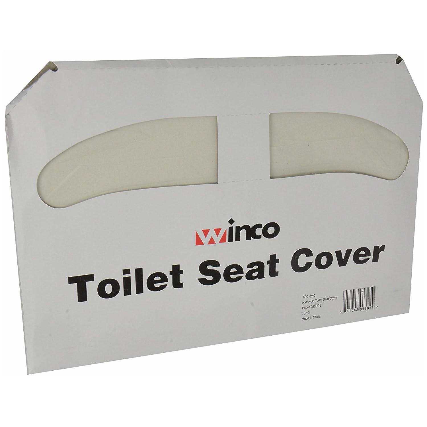 Winco TSC-250 Toilet Seat Cover Paper - Cheap Fitting