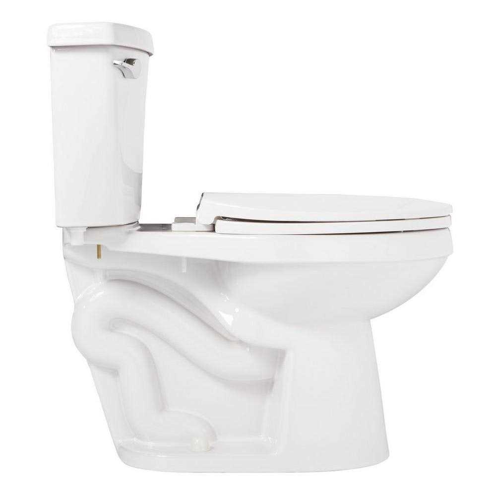 Signature Hardware Bradenton 1.28 GPF Two Piece Elongated Toilet Rough - Cheap Fitting