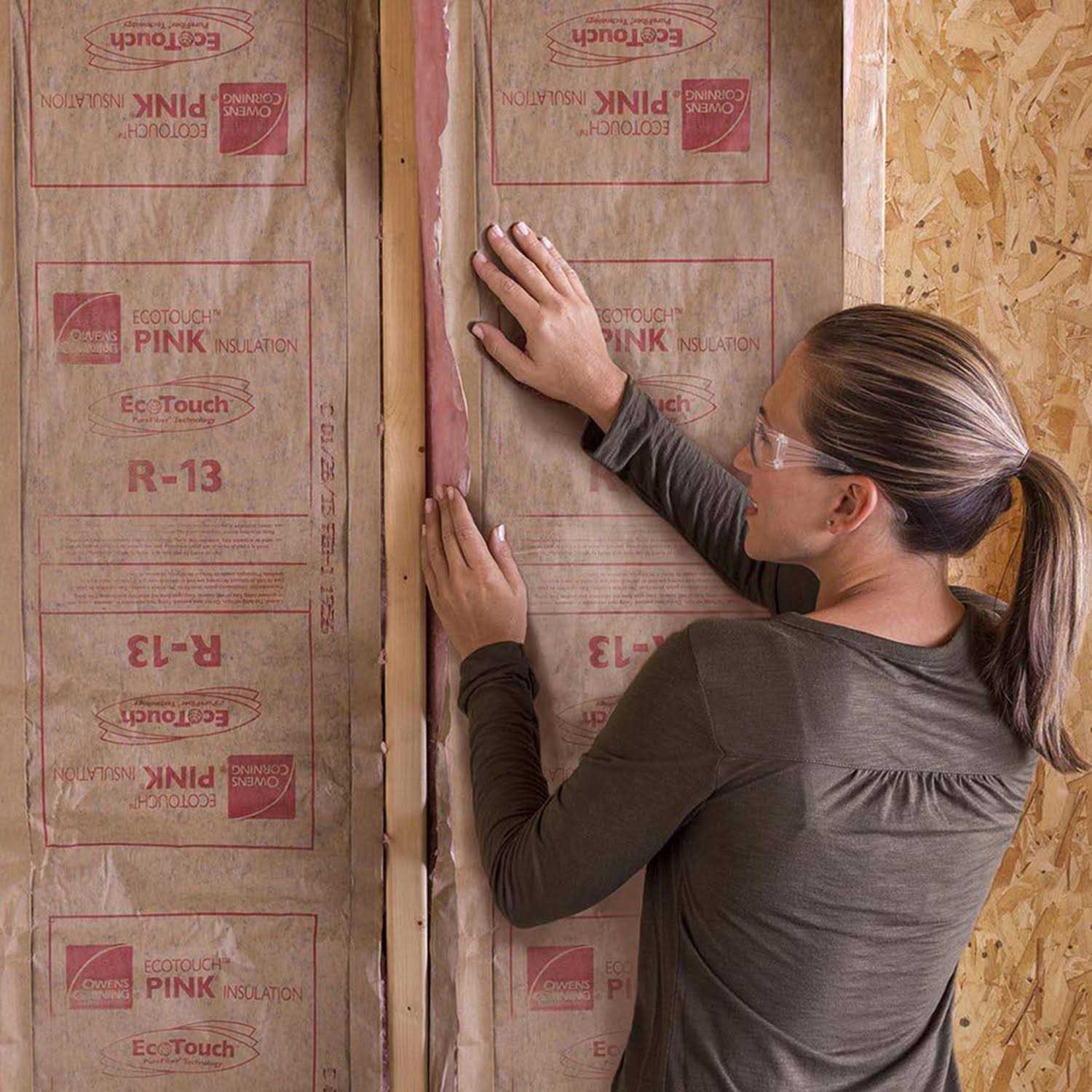 Owens Corning R-13 Kraft Faced Fiberglass Insulation Batt 23 in. x 93 - Cheap Fitting