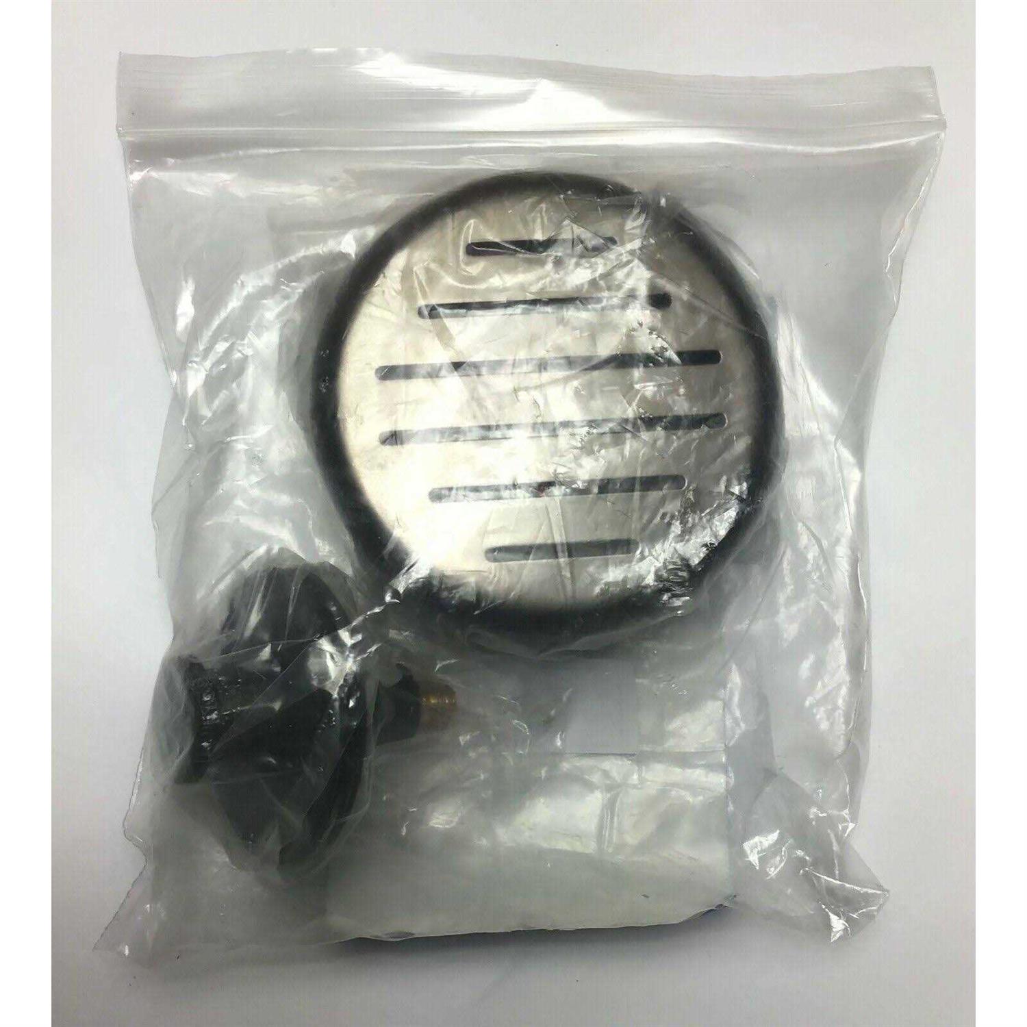 AB&A 60108 Tub Drain Trim Kit with Push eN Lift Stopper, Classic High-Capacity Overflow Plate, and Press-in Strainer Cover - Cheap Fitting