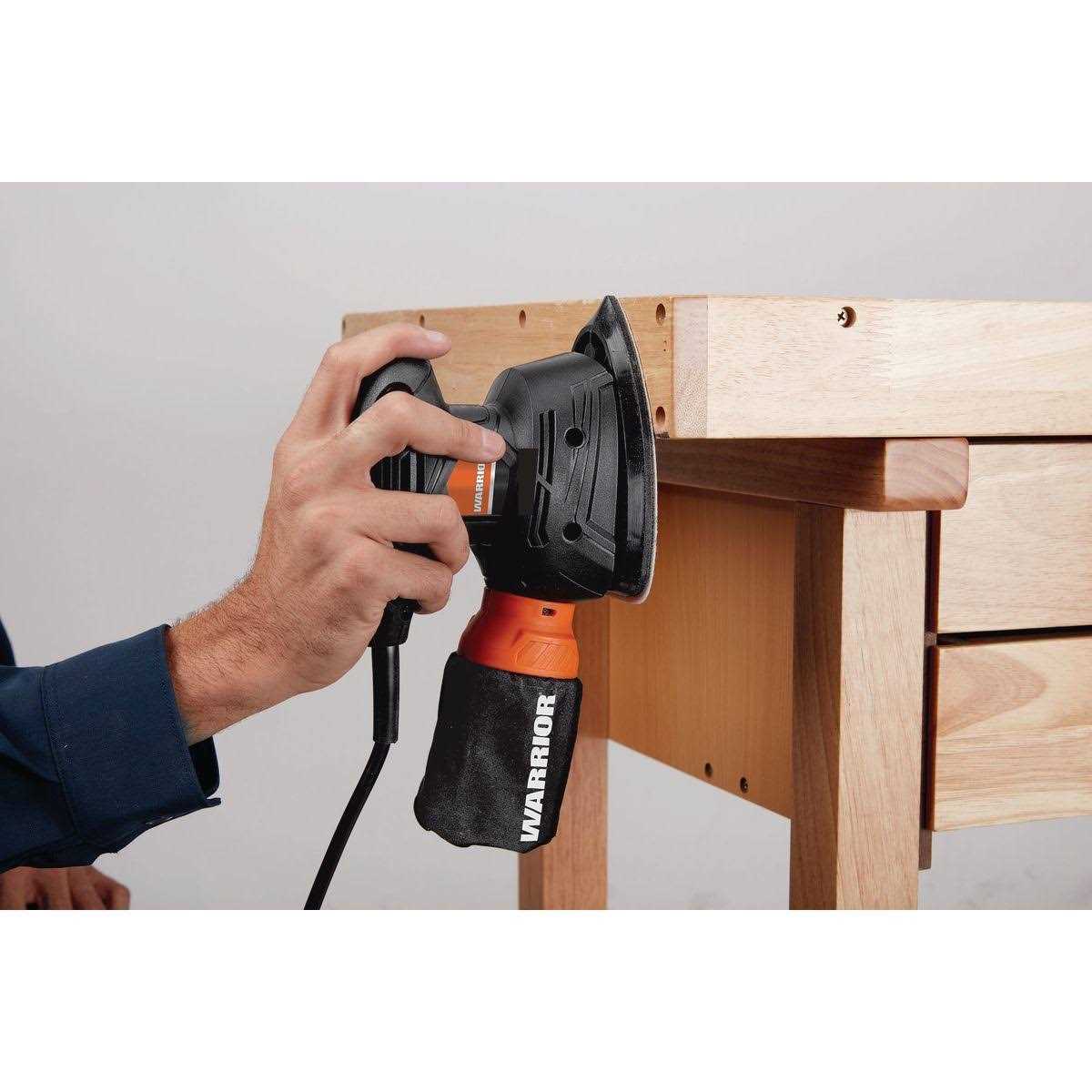 Warrior 1.1 Amp Corner/Detail Sander - Cheap Fitting