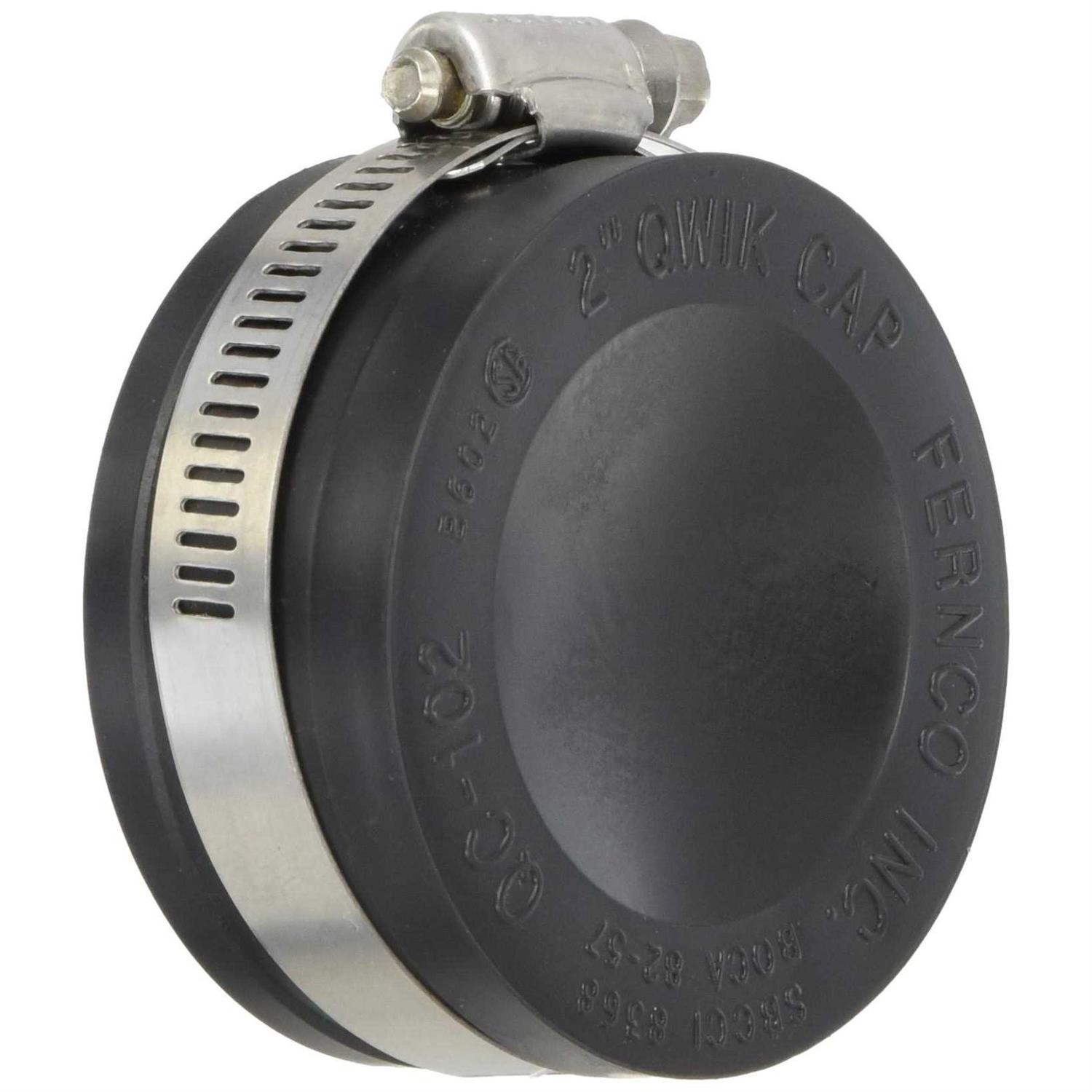 Fernco Flexible Cap - Cheap Fitting