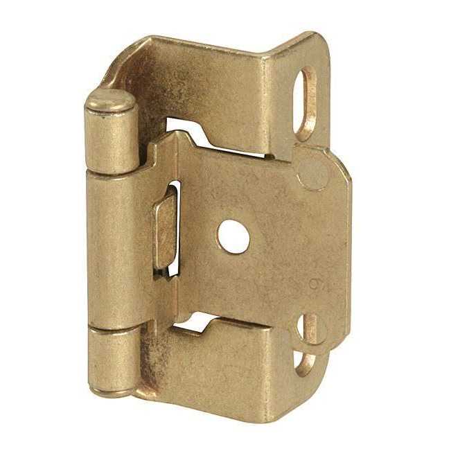 Amerock Self-Closing Partial Wrap Overlay Hinge BPR7550G10 - Cheap Fitting
