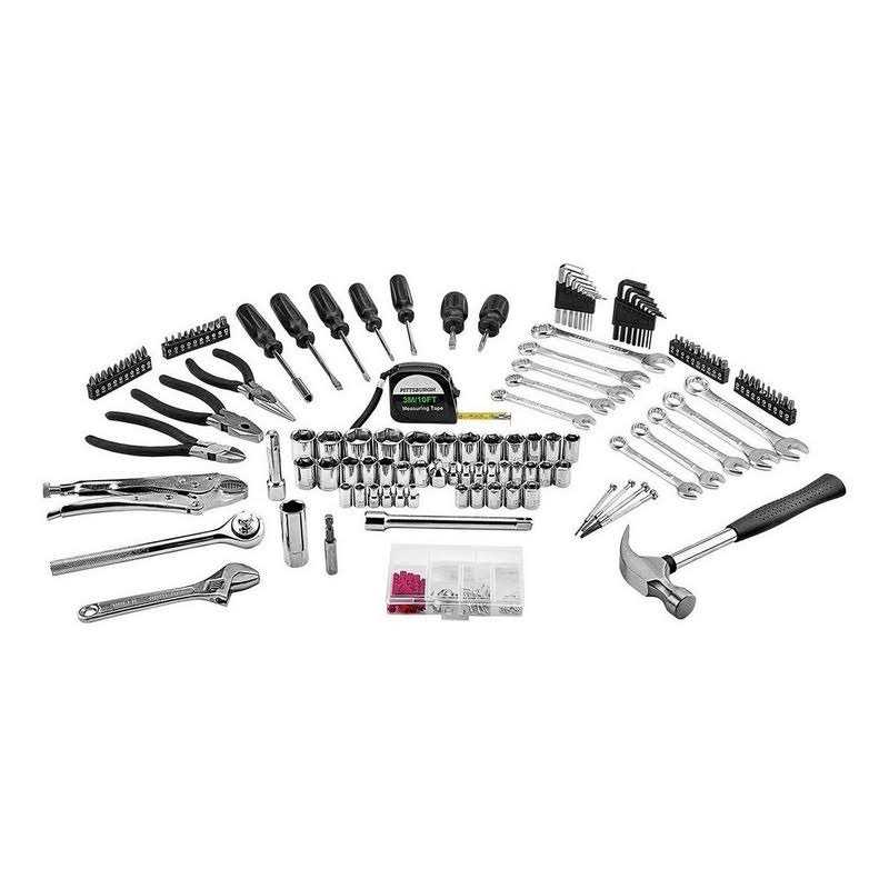 Pittsburgh Automotive 130 Piece Tool Set - Cheap Fitting