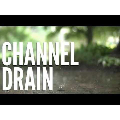 Source 1 Drainage Trench & Driveway Channel Drain With Galvanized Steel Grate - Cheap Fitting