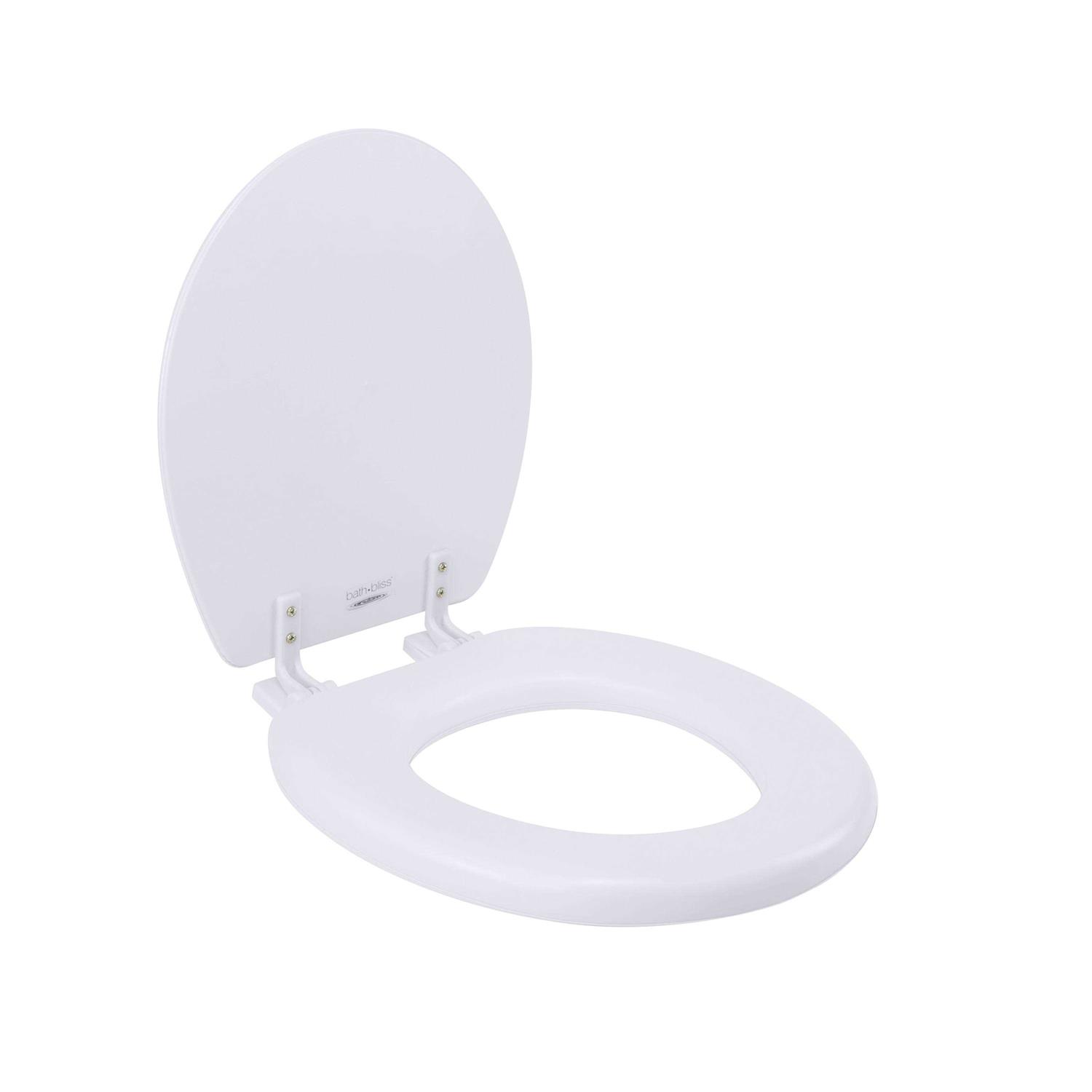 Bath Bliss Extra Soft Standard Round Toilet Seat - Cheap Fitting