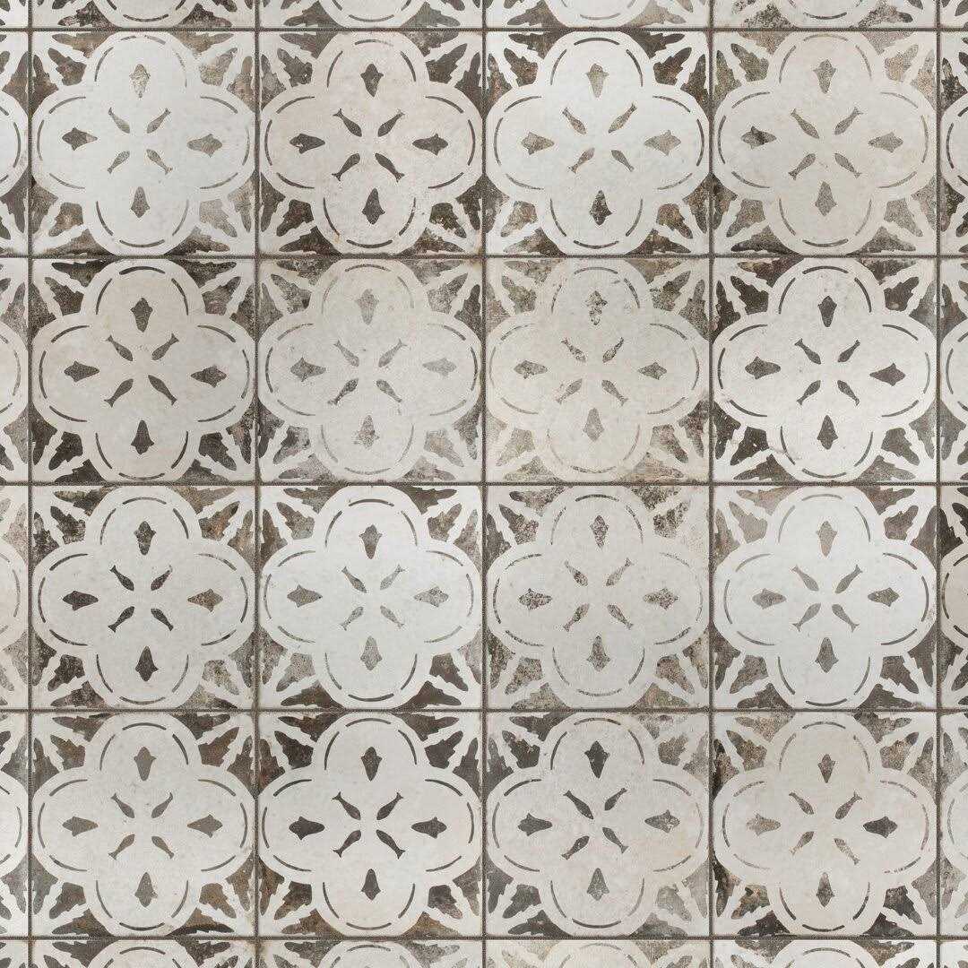 Kings 18 x 18 Ceramic Patterned Wall & Floor Tile Merola Tile - Cheap Fitting
