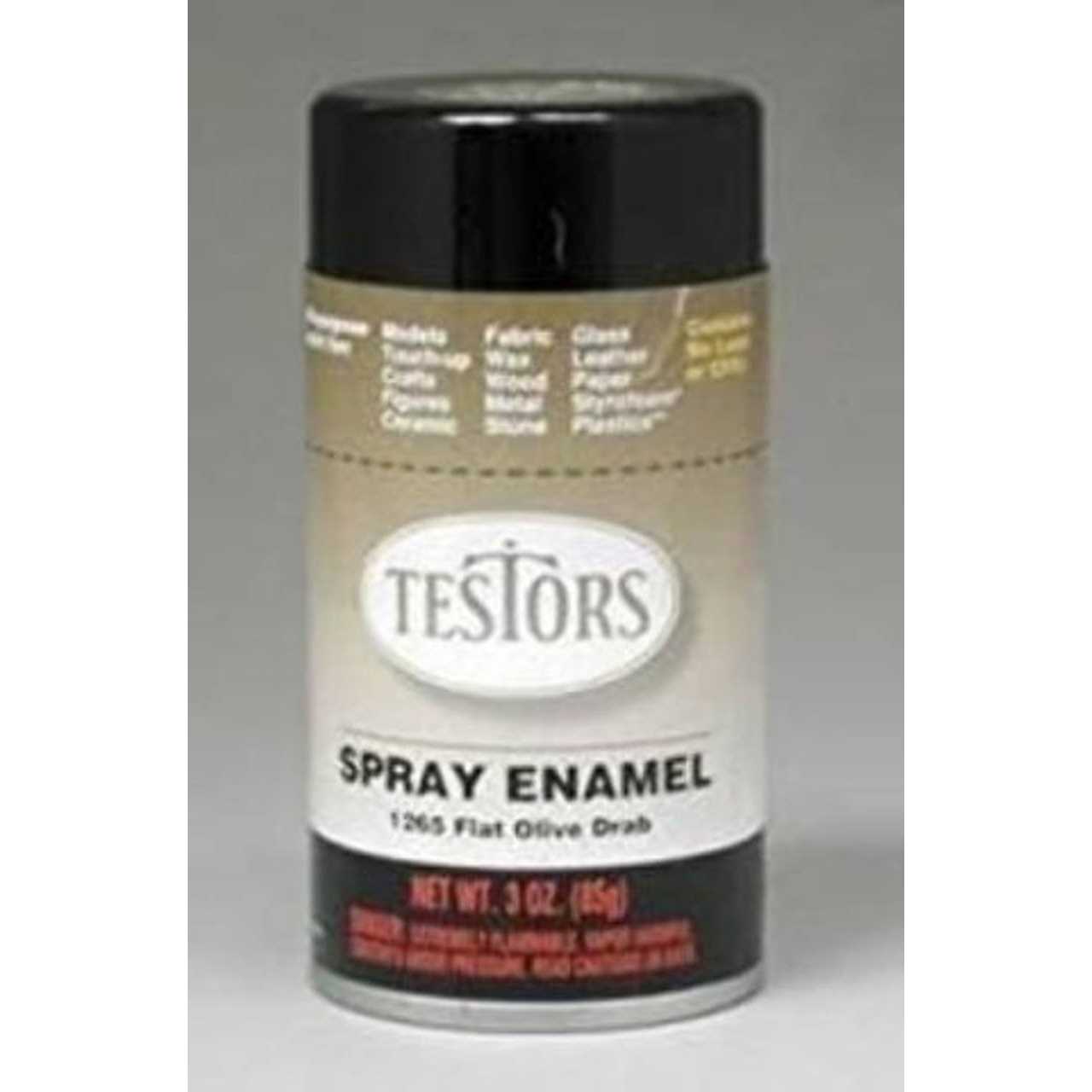 Flat Olive Drab Testors Spray Enamel - Cheap Fitting