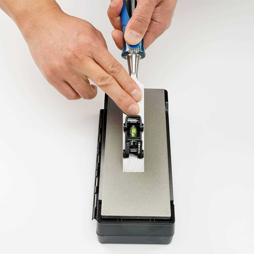 Sharpal 194H Holdbubble Whetstone Knife Blade Sharpener Sharpening Stone Angle Guide - Cheap Fitting