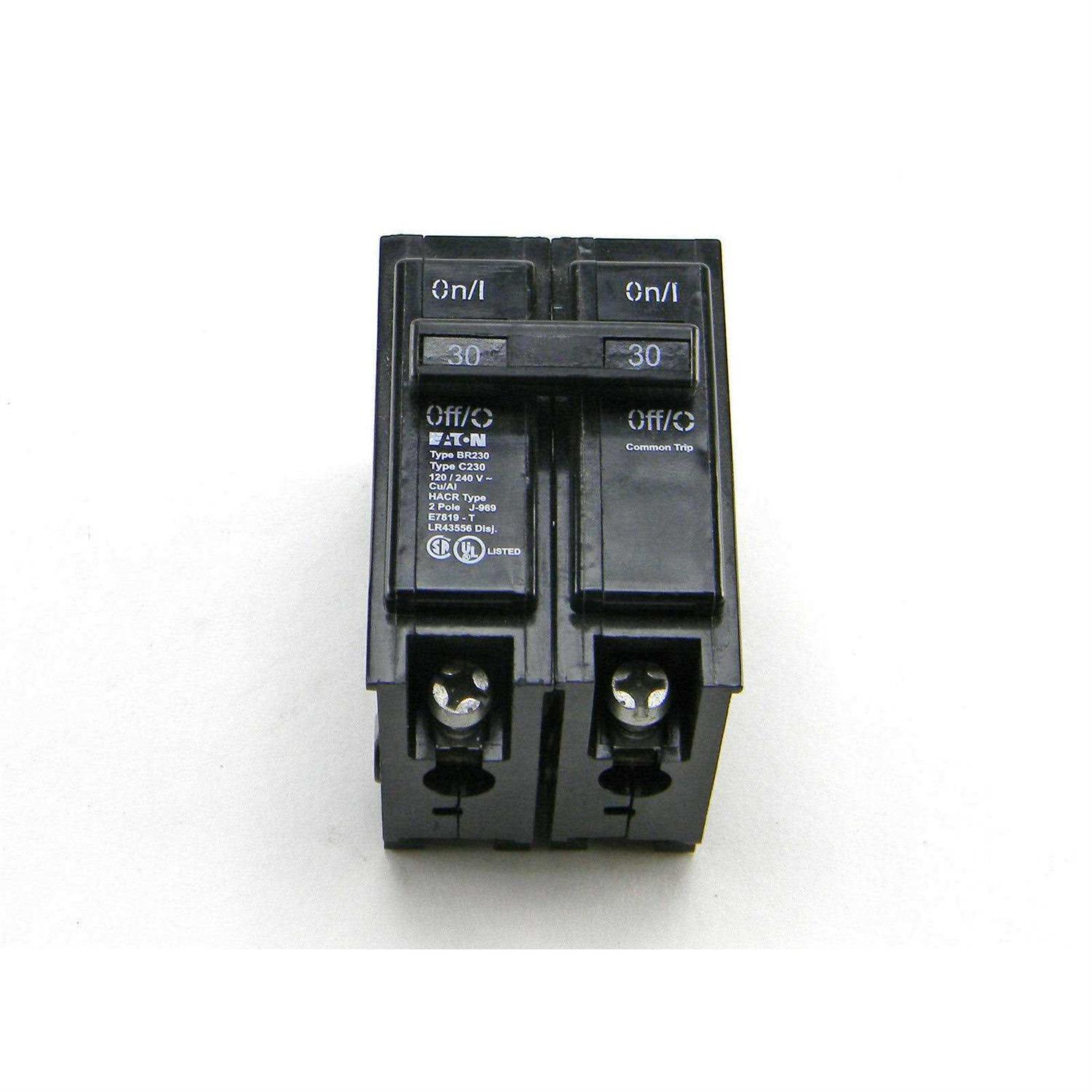 Eaton BR230 2-Pole Circuit Breaker - Cheap Fitting