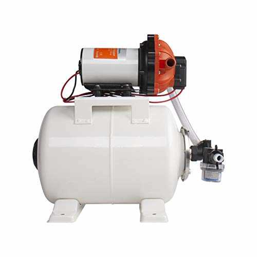 SEAFLO 55-Series Water Pump and Accumulator Tank System - Cheap Fitting