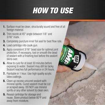 DAP AMP Self-Leveling Concrete Sealant - Cheap Fitting