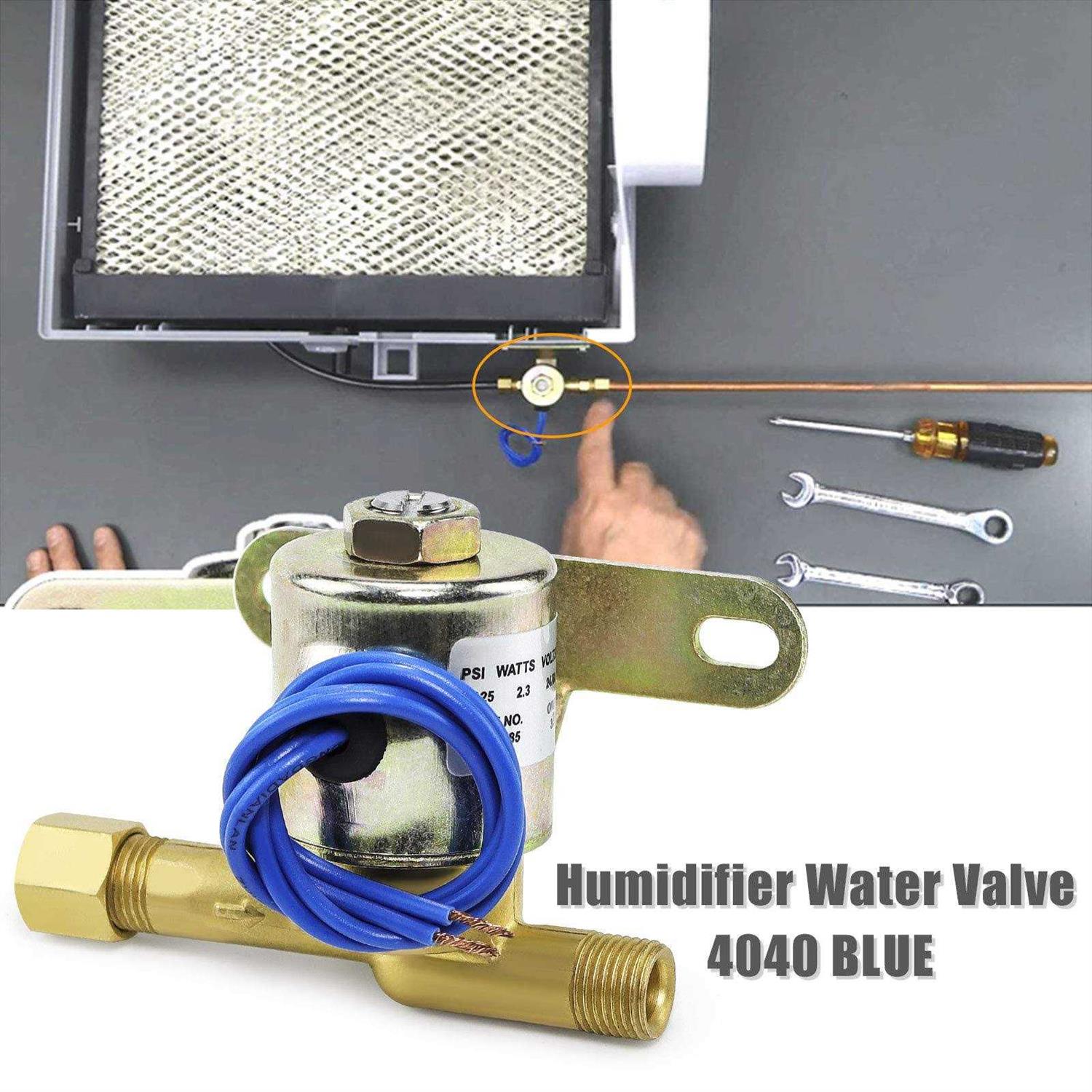 Humidifier Water Solenoid Valve 4040 Exact for Aprilaire Valve 400 500 600 700 220 224 Part#B2015-S85,B2017-S85 - Cheap Fitting