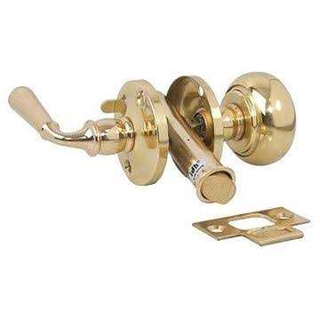 idh by St. Simons Solid Brass Storm Screen Door Latch Finish 21250-003 - Cheap Fitting