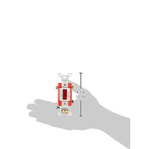 Leviton Single-Pole Toggle Switch 1221 - Cheap Fitting