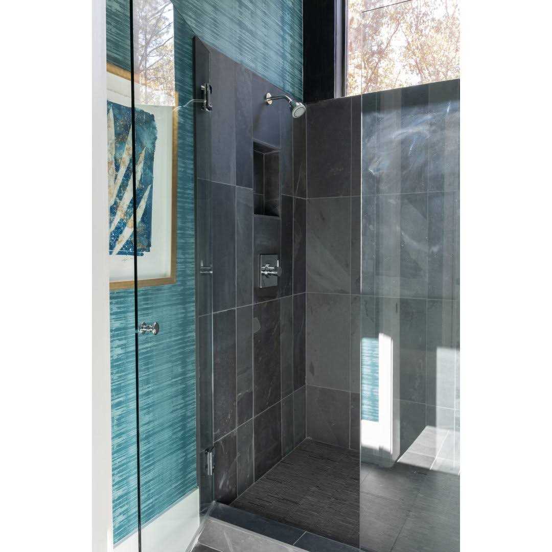 Montauk Black 6 x 24 Gauged Slate Floor and Wall Tile MSI - Cheap Fitting
