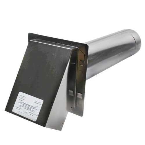 Z-FLEX 2SVSHTD04 4 Z-Vent Termination Hood w/ Damper - Cheap Fitting