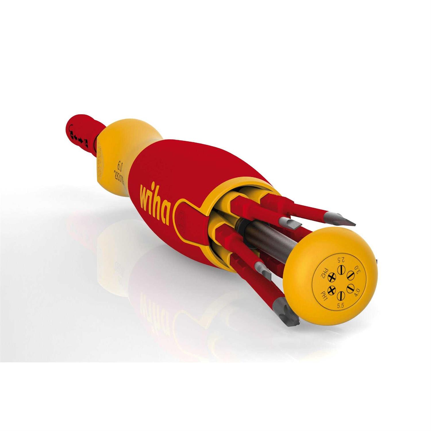 Wiha 28393 Insulated Slimline Pop Up Screwdriver Set - Cheap Fitting