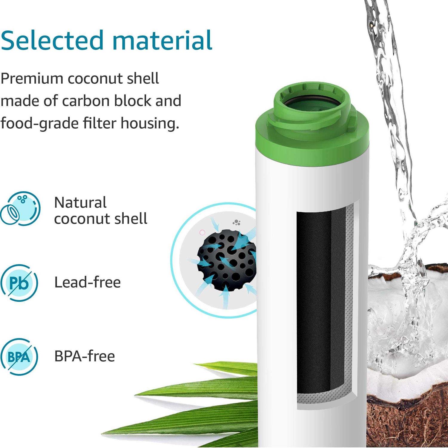 AQUA CREST AQUACREST FQK2J Under Sink Water Filter Replacement for GE FQK2J - Cheap Fitting