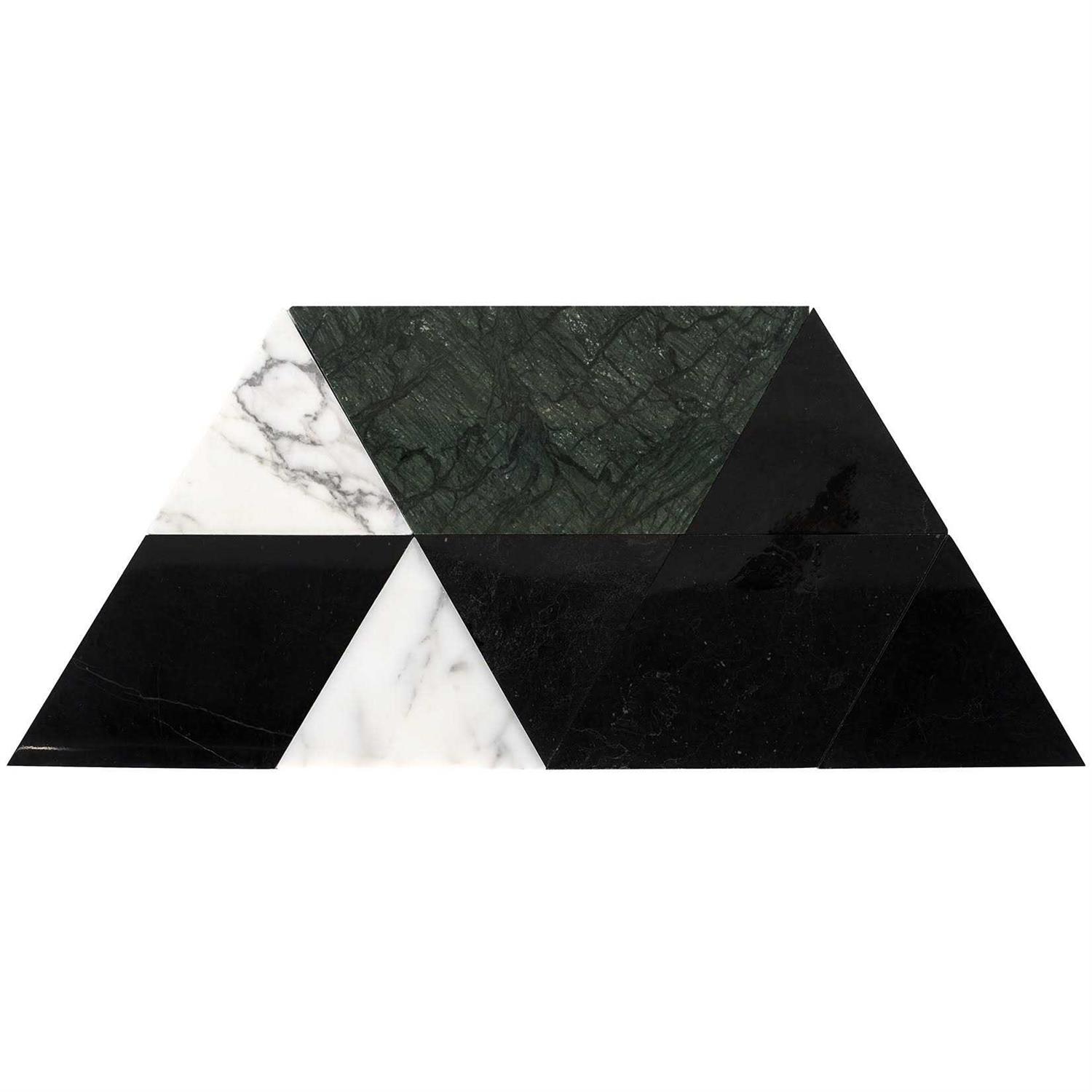 Ivy Hill Tile Prisma 13.5 in. x 7.75 in. Polished Marble Floor and Wall Tile - Cheap Fitting