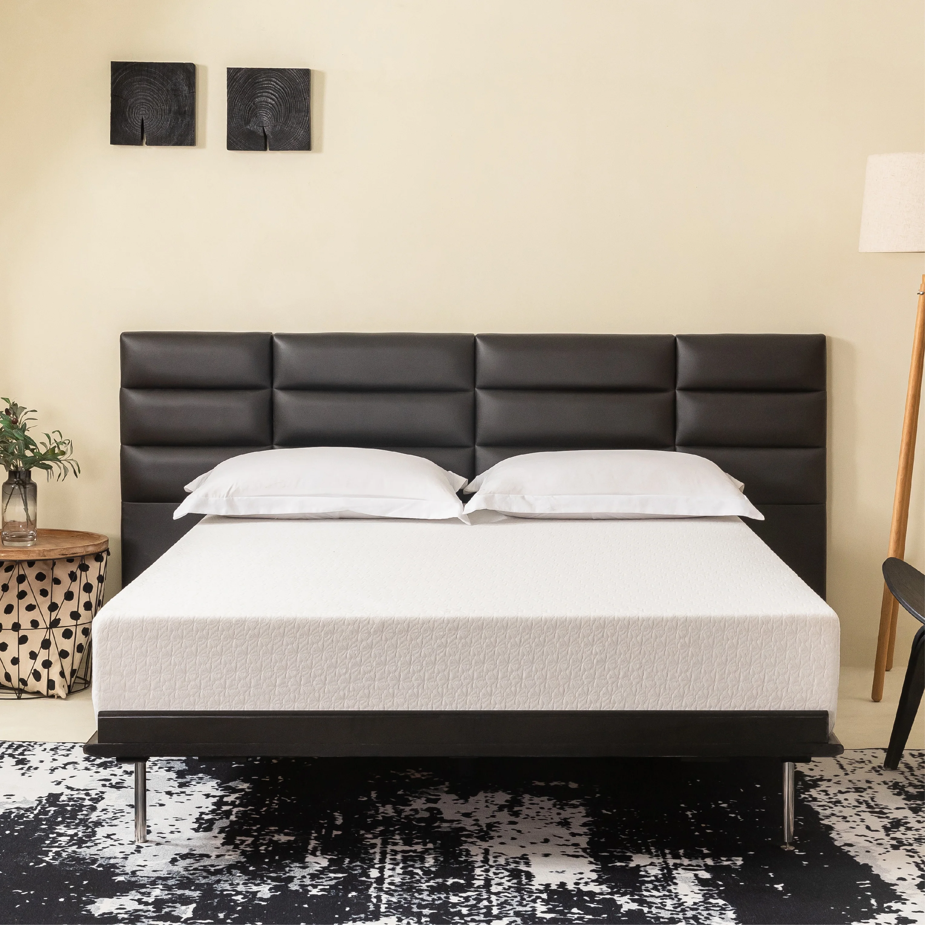 MLILY Ego 8 inch Full Size Memory Foam Mattress, Mattress in a Box, Medium Firm - Cheap Fitting