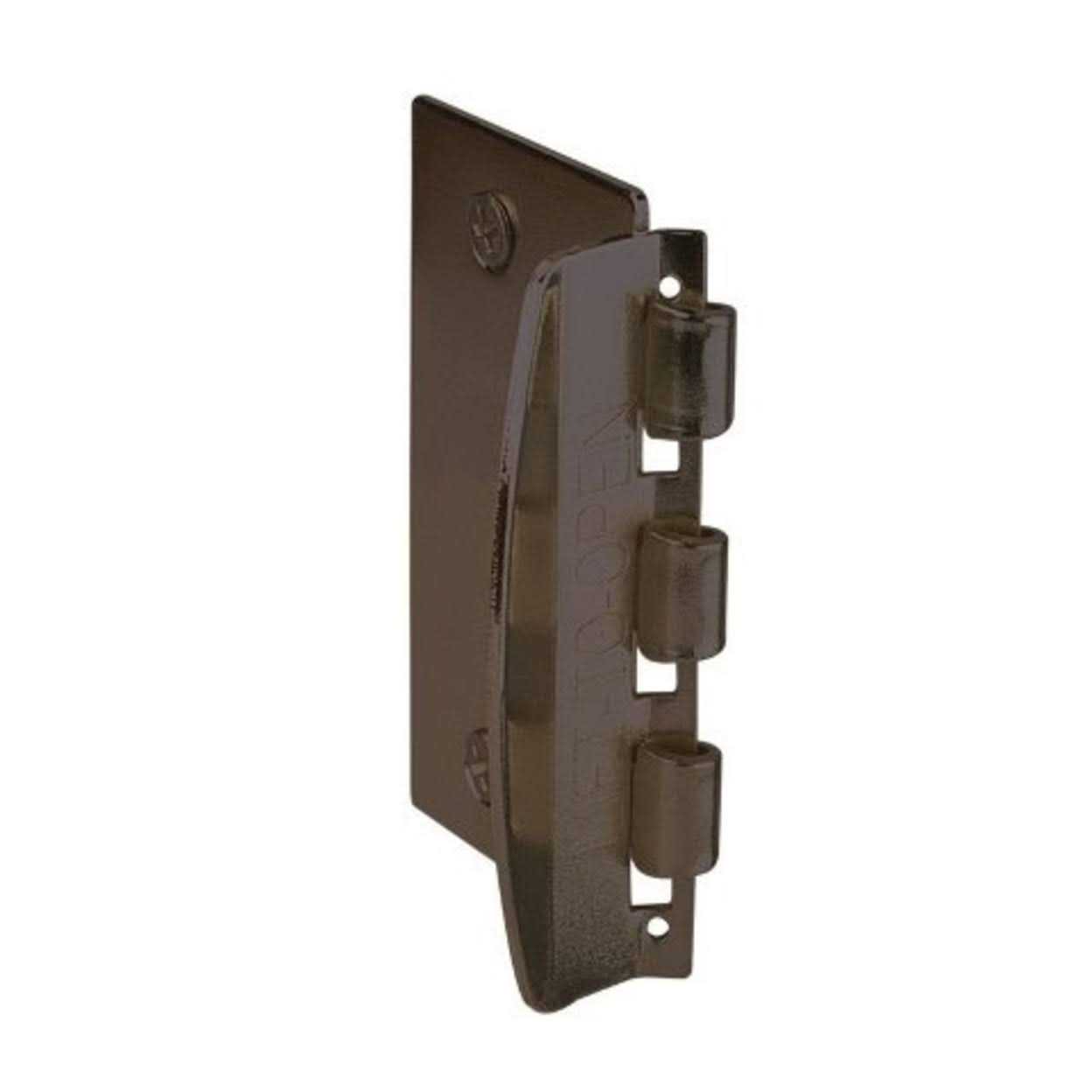Defender Security Bronze Flip Action Door Lock - Cheap Fitting