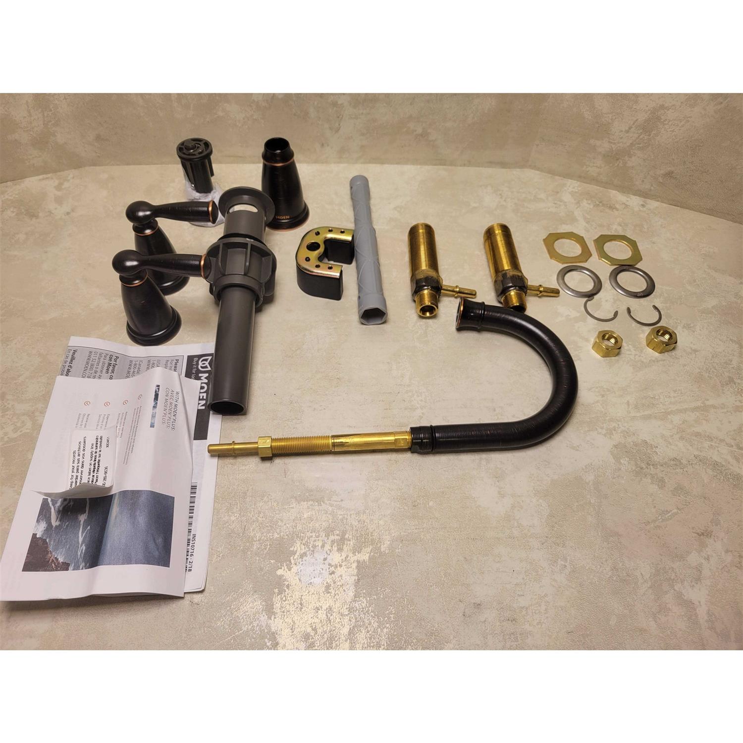 MOEN INC/FAUCETS Banbury Two Handle High Arc Bathroom Faucet - Cheap Fitting