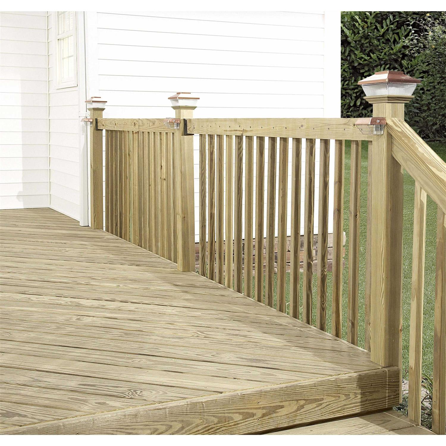 Severe Weather 2 x 2 x 42 Pressure Treated Brown Deck Baluster P42SE1T15EL - Cheap Fitting