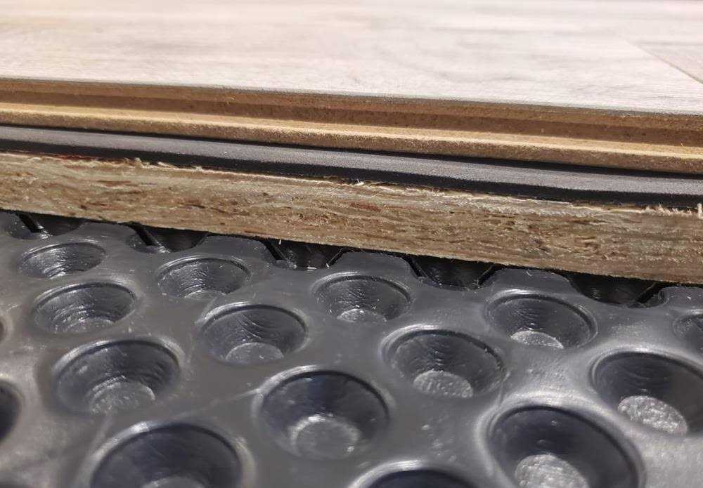 AlinO Dampro 4 ft. x 50 ft. Floor Underlayment ULM-06-BLK66 - Cheap Fitting