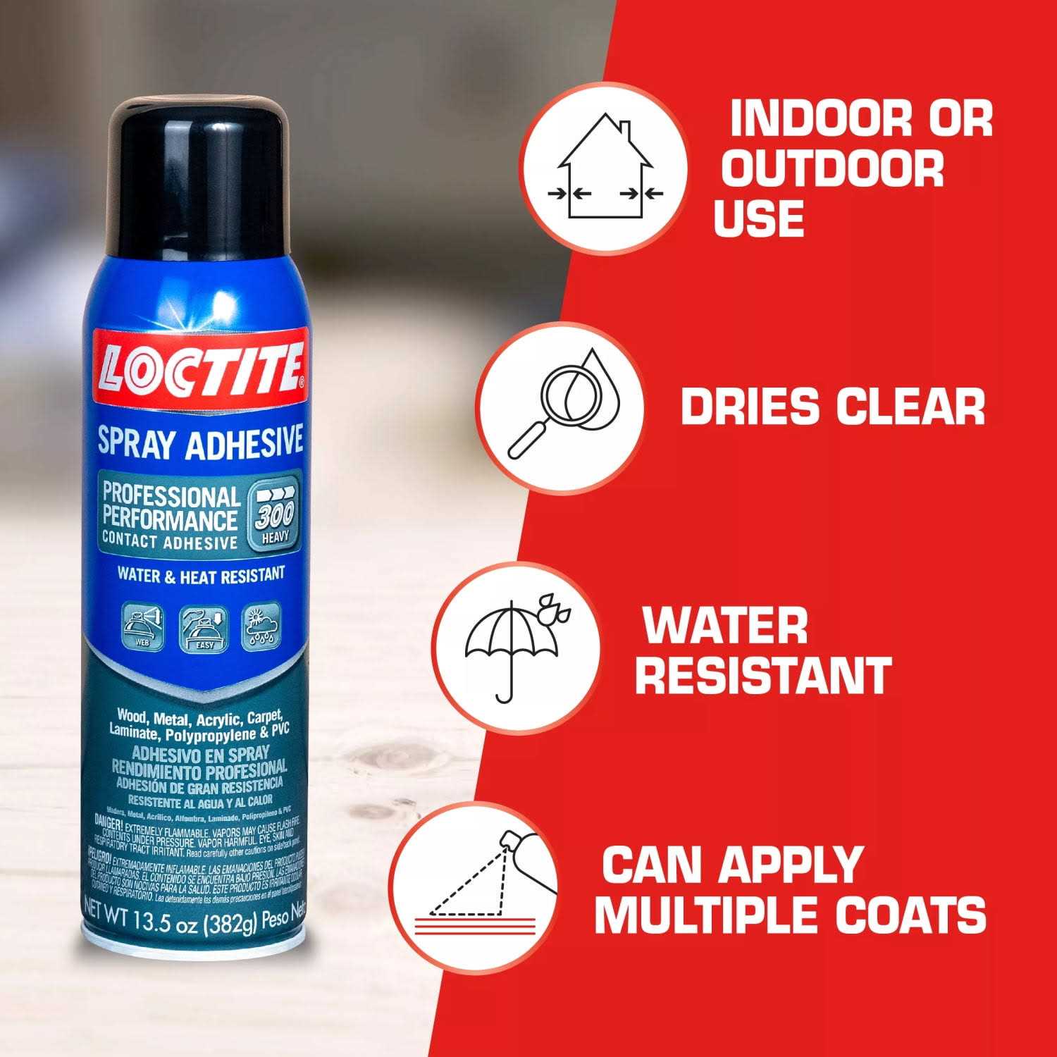 Loctite Professional Performance Spray Adhesive - Cheap Fitting