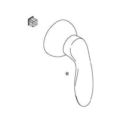 Kohler K-1046987-CP Handle Kit - Cheap Fitting