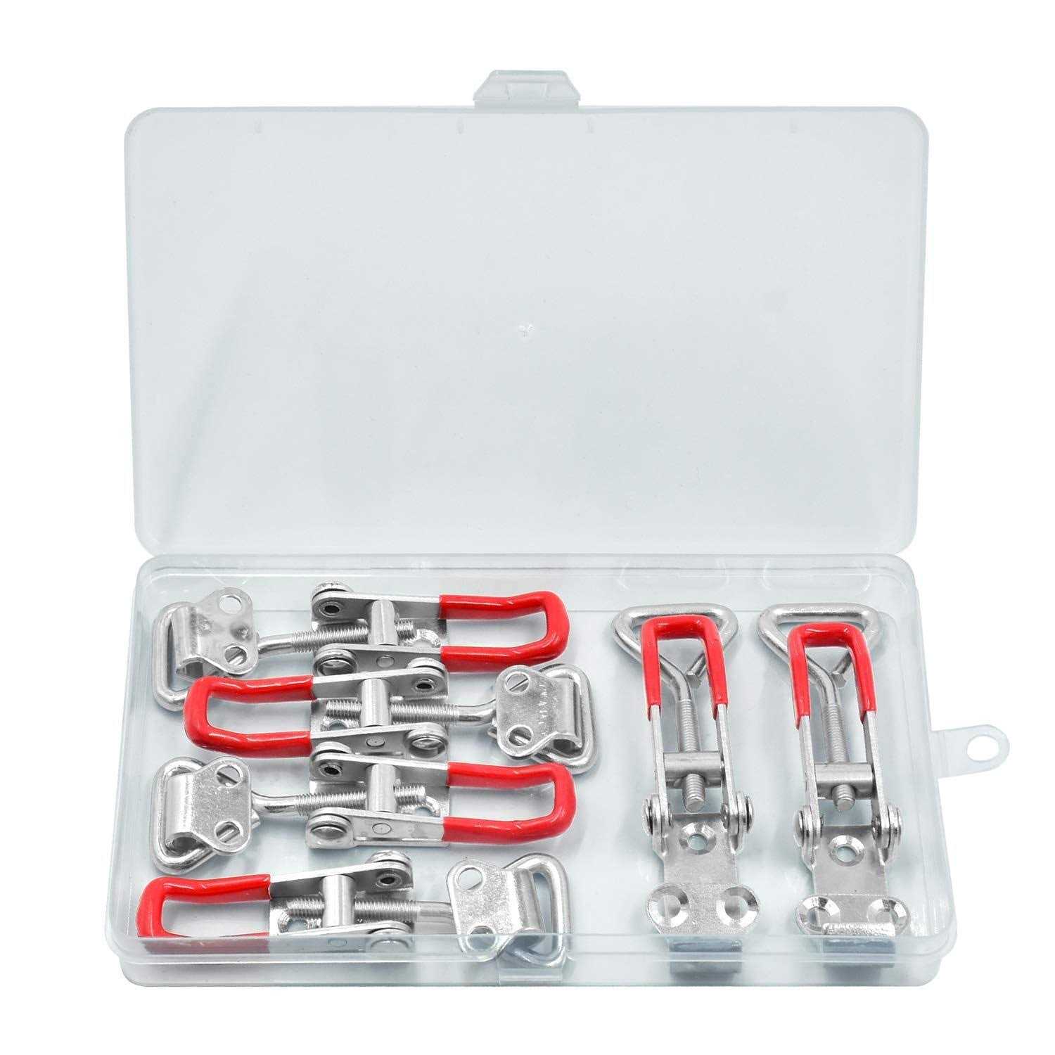 FEIGO 6 Pack Adjustable Toggle Latch Clamp 4001 330 Lbs 150Kg Holding Capacity - Cheap Fitting