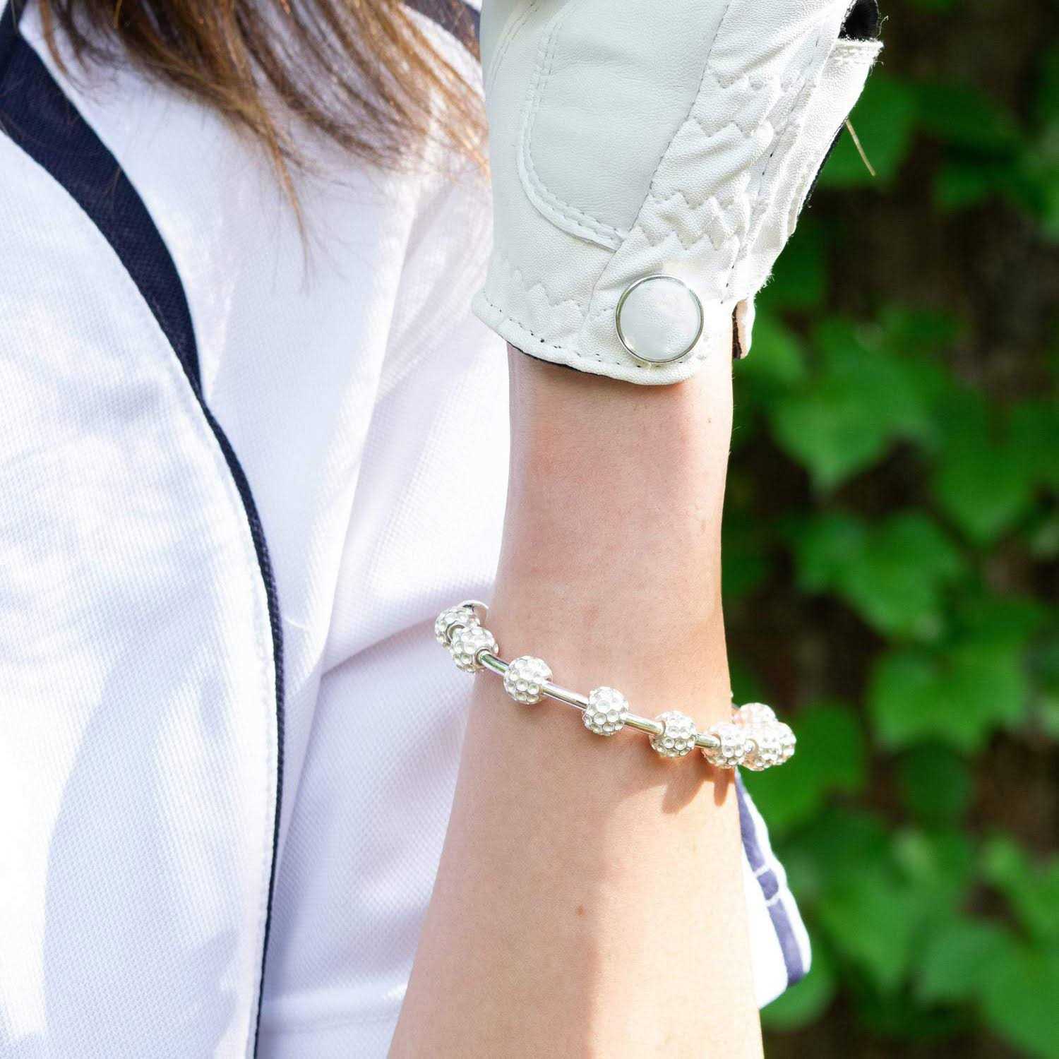 Chelsea Charles Golf Goddess Golf Ball Bead Stroke Counter Bracelet - Cheap Fitting