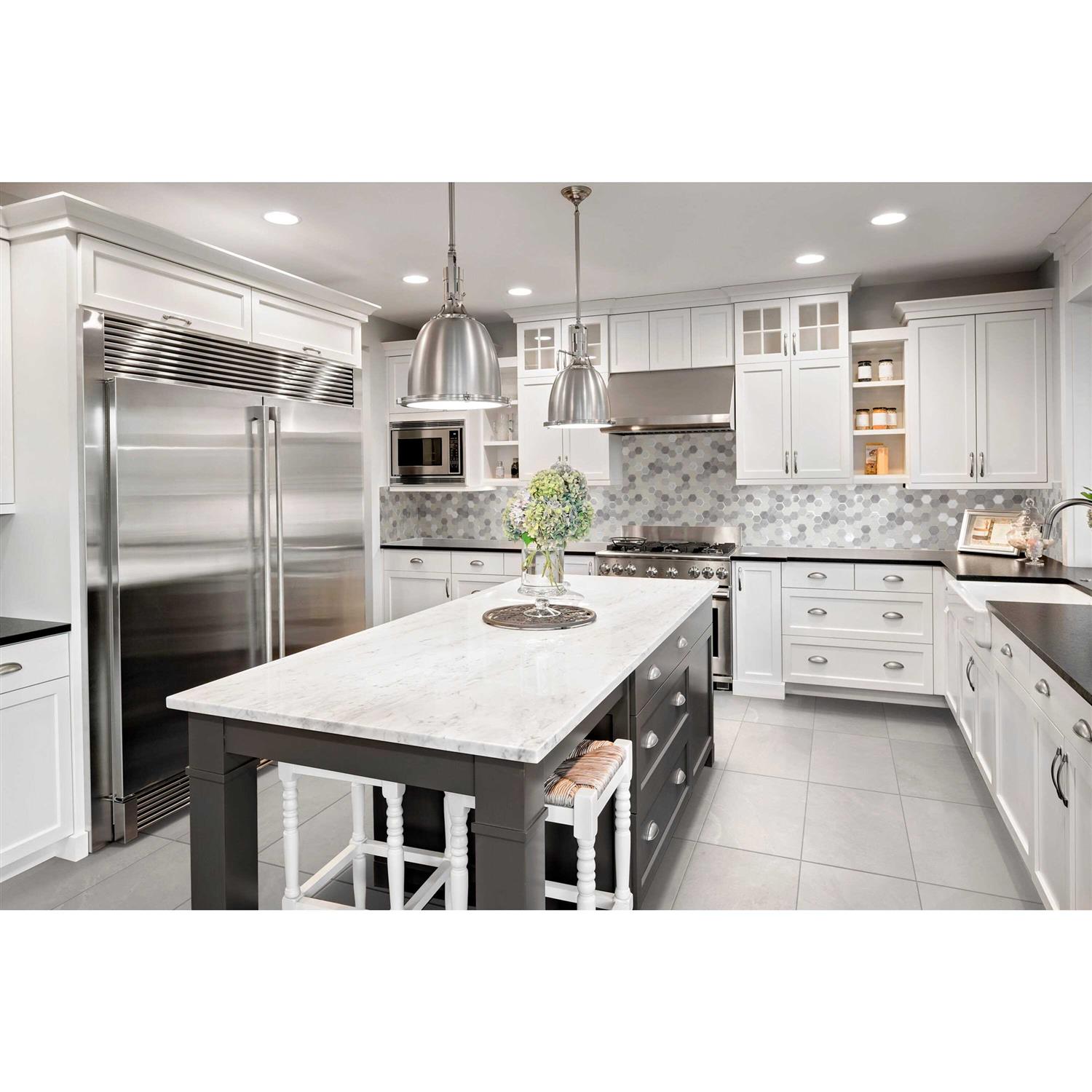 GBI Tile & Stone Inc. Dove Grey 12-in x 24-in Glazed Porcelain Floor and Wall Tile 2240496 - Cheap Fitting