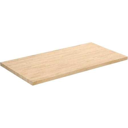 48W x 30D x 1-3/4 Thick Maple Butcher Block Square Edge Workbench Top - Cheap Fitting