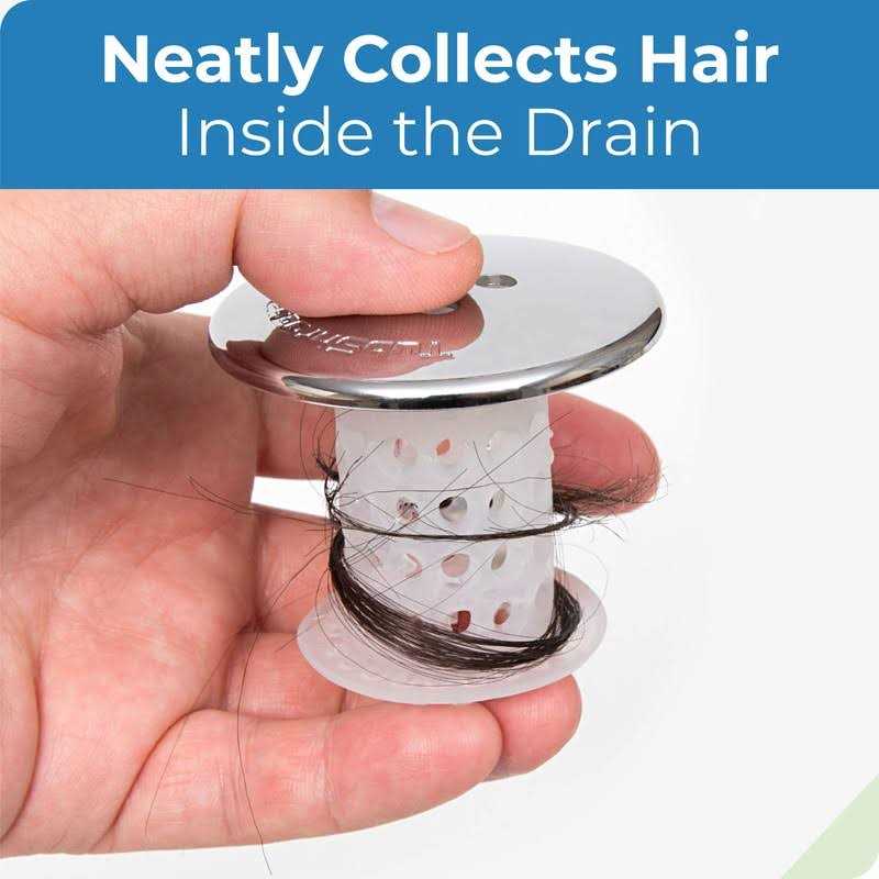TubShroom Tub Drain Protector Hair Catcher - Cheap Fitting