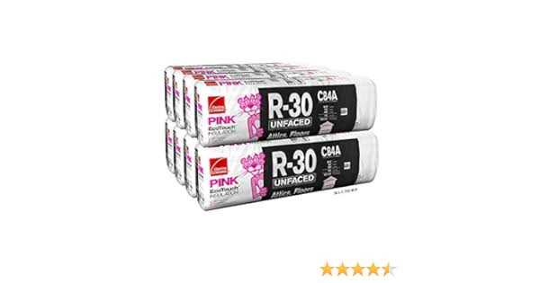 Owens Corning R-30 Fiberglass Insulation Batt 24 in. x 48 - Cheap Fitting
