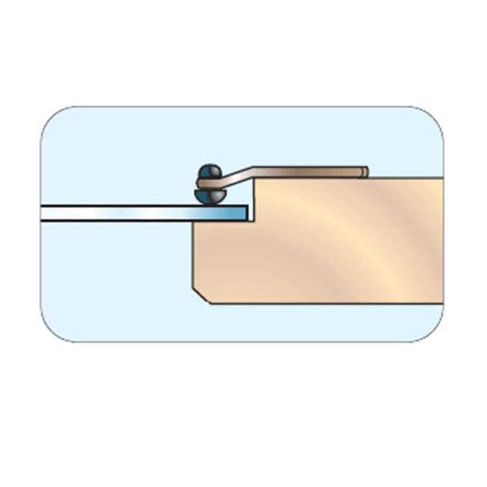 Rockler Glass Retainer Clips - Cheap Fitting