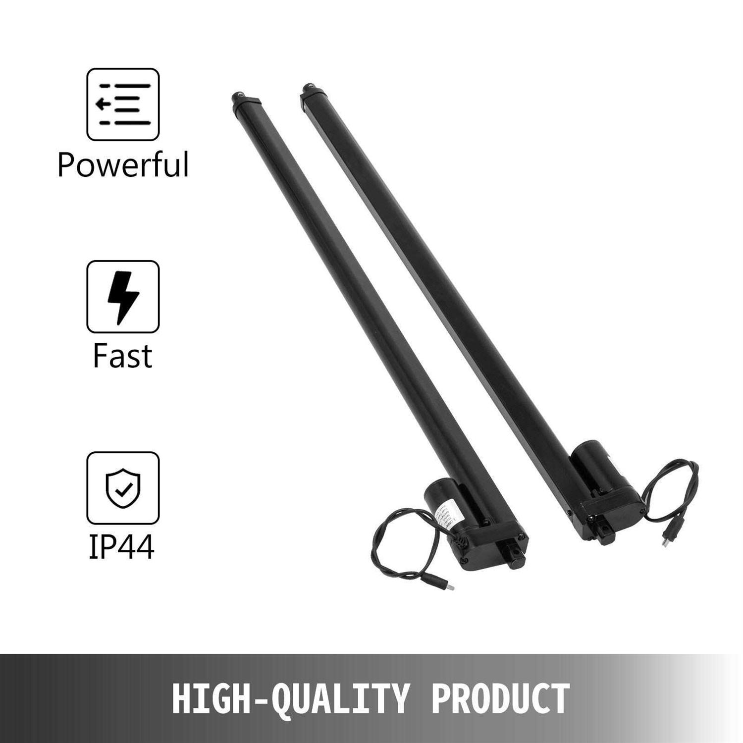 VEVOR 2PCS 30 Inches Electric Actuators Kit 12V DC with Mounting Bracket Heavy Duty 900N 10mm/s Actuators for Recliner Tv Table Lift Massage Bed - Cheap Fitting