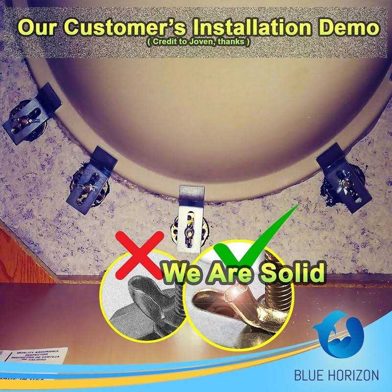 Undermount Sink Bracket Clip Universal Heavy Duty Epoxy Undermounting Sink Wash-Basin Support Clamps for Bathroom Kitchen Marble Granite Vanity - Cheap Fitting