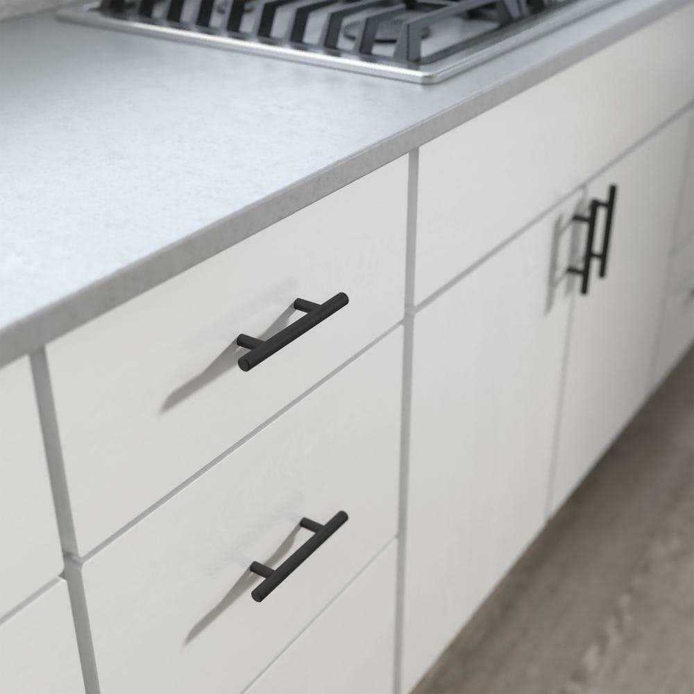 Liberty 3 in. Center-to-Center Matte Black Bar Pull	Liberty 3 in. Center-to-Center Matte Black Bar Pull - Cheap Fitting